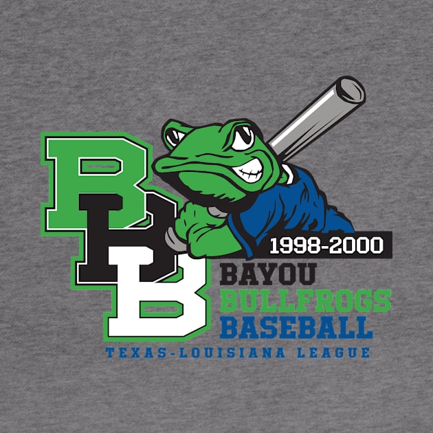 Bayou Bullfrogs Baseball by MindsparkCreative